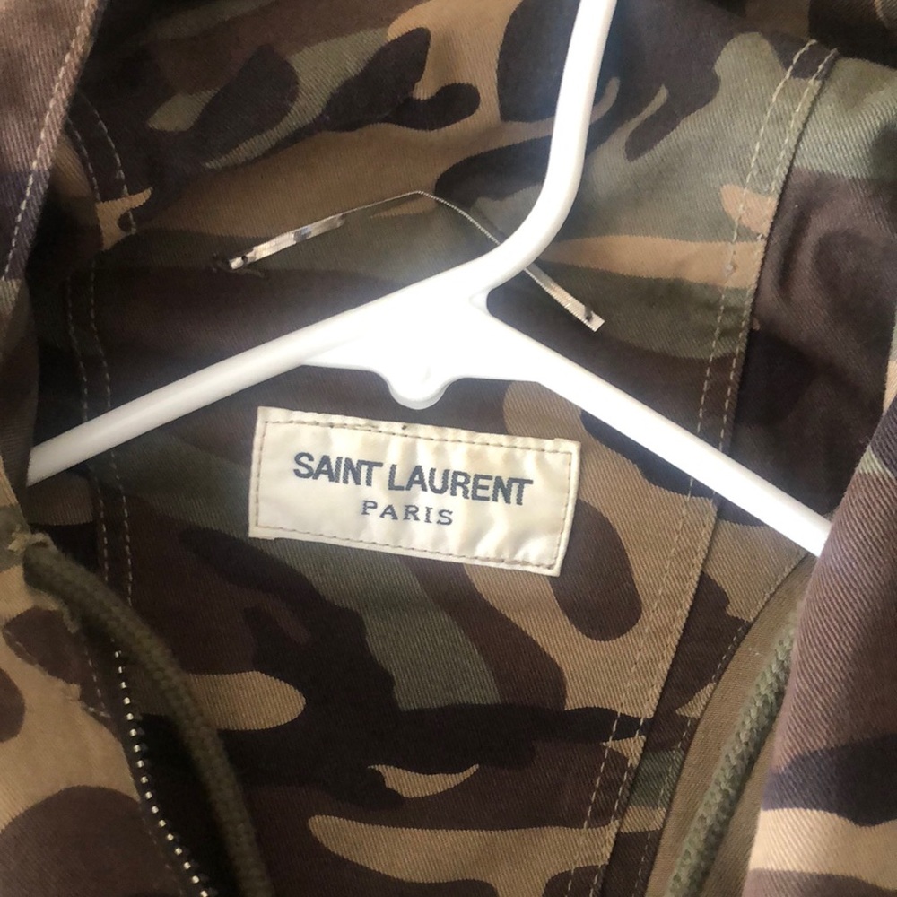 Saint Laurent Heidi.ss16 parka (rocket camo)